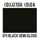 Collector Color 00675 Black Semi-Gloss Collector Color Paint