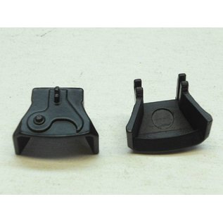 Henning's Trains CP-5A "Jaw" Type Lionel Box Coupler Hood w/Pin, 2 Pcs.