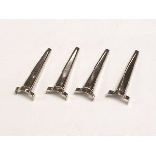 811-1N Nickel Stakes for Lionel 811/2811 Flat, 4 Pcs.