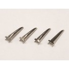 Henning's Parts 831-1N Nickel Stakes for Lionel 831/2651 Flat, 4 Pcs.
