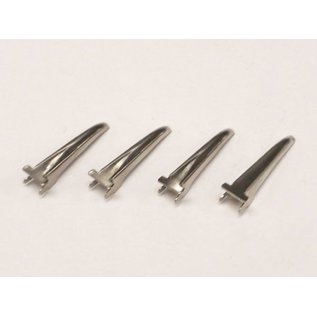 Henning's Parts 831-1N Nickel Stakes for Lionel 831/2651 Flat, 4 Pcs.