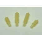 Henning's Parts 2461I Insulator Set for Transformer Car, 4Pc, Translucent