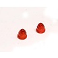 Henning's Trains 252-11 Crossing Gate Red Lens, 2 Pcs