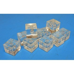 Henning's Parts 352-29, 100 Pcs. Clear Plastic Ice Cube