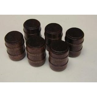 Henning's Parts 362-78 Stained Drum Barrels, Set of 6