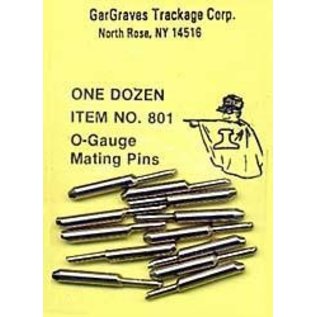 Gargraves 801 GarGraves "O" Mating Pins, 12 Pcs.