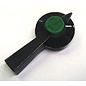Henning's Parts 22-85 LW Black Transformer Handle w/Green "L" Jewel & Clip