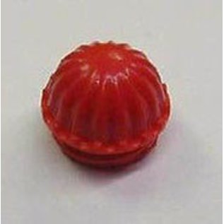 Henning's Trains RW-27 Red Jewel Cap, Solid Color