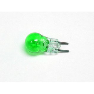 Henning's Parts 12G Green 2 Pin Bulb, 6v