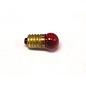 Henning's Parts 50CR Clear red bulb,6-8v
