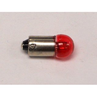 Henning's Parts 51R Red Bayonet Bulb, 8v