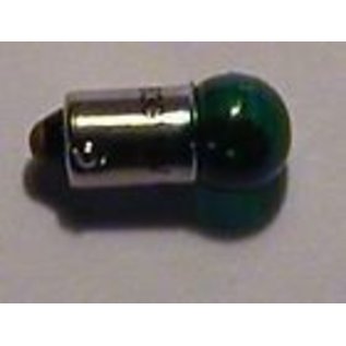 Henning's Parts 363G Green Bayonet Bulb, 14v