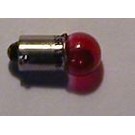Henning's Parts 363CR Clear Red Bayonet Bulb, 14v