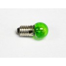 Henning's Parts 430CG Clear Green Screw In Bulb, 14v