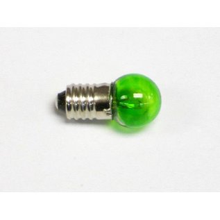 Henning's Parts 430CG Clear Green Screw In Bulb, 14v