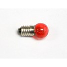 Henning's Parts 430CR Clear Red Screw-In Bulb, 14v
