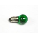 Henning's Parts 432CG Clear Green Screw In Bulb, 18v