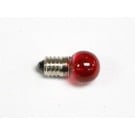 Henning's Parts 432CR Clear Red Screw Bulb, 18v