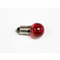 Henning's Parts 432CR Clear Red Screw Bulb, 18v
