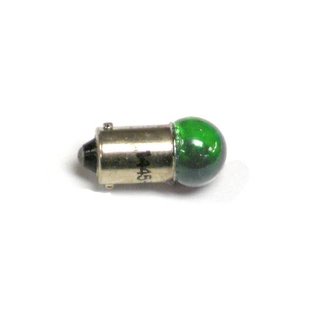 Henning's Parts 1445CG Clear Green Bayonet Bulb, 18v