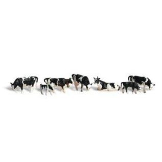 Woodland Scenics A2724 - Holstein Cows (O scale), Woodland Scenics