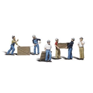 Woodland Scenics A2729 - Dock Workers (O scale), Woodland Scenics