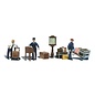 Woodland Scenics A2757 - Depot Workers & Accessories (O scale), Woodland Scenics