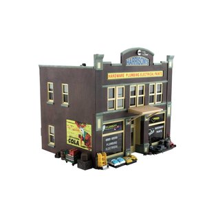 Woodland Scenics BR5842 Harrison's Hardware, Built & Ready