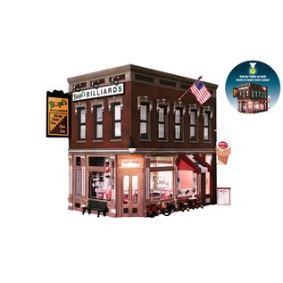 Woodland Scenics BR5844 Corner Emporium, Built & Ready