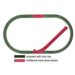 Lionel 12044 Siding Track Add-on Track Pack Lionel FasTrack