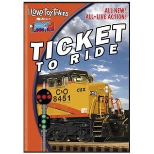 TM Videos Ticket To Ride, DVD I Love Toy Trains