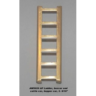 Model Engineering Works AW-5020 Ladder, Boxcar End, Cattle & Hopper Car, 2 9/16"