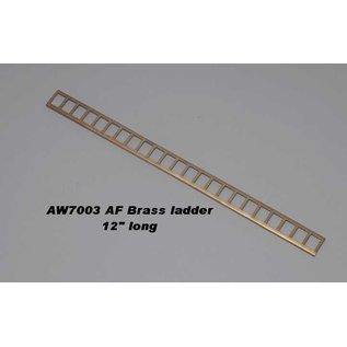 Model Engineering Works AW7003 Brass Ladder, 12" long