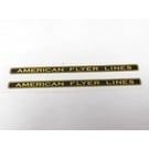 A.F. Lines Decal, 6", 1 Pair