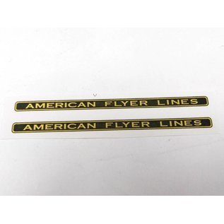 A.F. Lines Decal, 6", 1 Pair