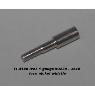 Model Engineering Works I14140 Nickel Whistle for #3239 - 3240 Loco