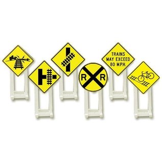 Lionel 6-37120 Railroad Crossing Signs