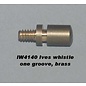 Model Engineering Works IW-4140 Whistle, one groove, brass