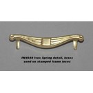 Model Engineering Works IW4648 Brass Spring Detail, stamp frame locos