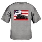 Lionel 9-00235 Small Adult Gray T-Shirt w/1942 Flag