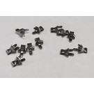 Henning's Trains 380-7N Handrail Stanchion, Nickel, 12 Pcs.