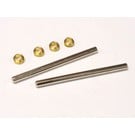 Henning's Trains SM-38/SL90B Super Motor Axle/Brass Bushing Set Std Gauge Loco