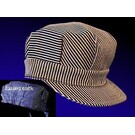Engineer Cap, Blue Child w/Elastic Back