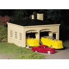 Bachmann 45610 Fire House with Vehicles, Bachmann Plasticville