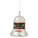 Lionel 9-22021 Silver Bell Express Blown Glass Bell Ornament