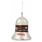 Lionel 9-22021 Silver Bell Express Blown Glass Bell Ornament