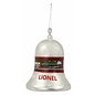 Lionel 9-22021 Silver Bell Express Blown Glass Bell Ornament