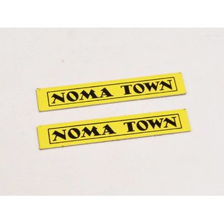 451-2 Sign for Noma Station, 2 Pcs.