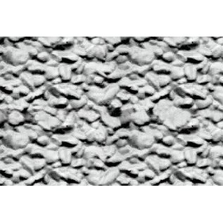 JTT 97447 Rock Embankments, O Scale Plastic Pattern Sheets, 2 Pk