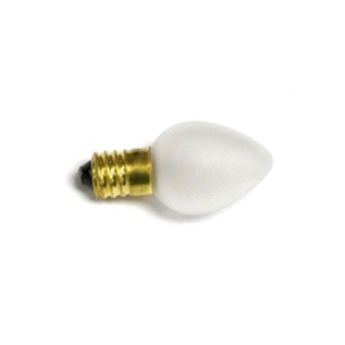 Henning's Parts 1442F Frosted 18V Tear Drop Shaped Screw-In Light Bulbs